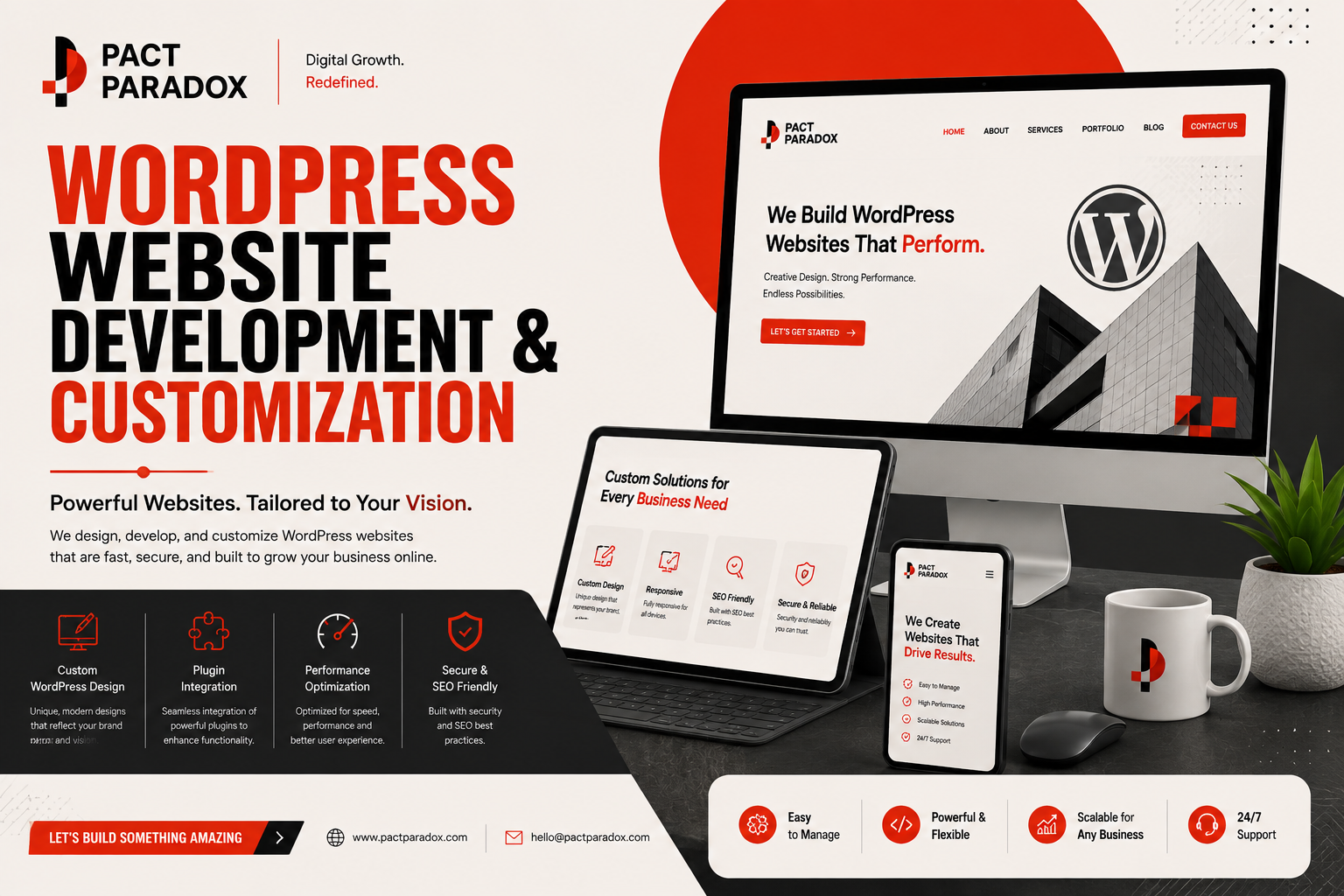 WordPress Website Development & Customization